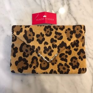 Elaine Turner Cheetah clutch